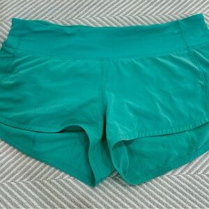 Lululemon speed up shorts-size 6